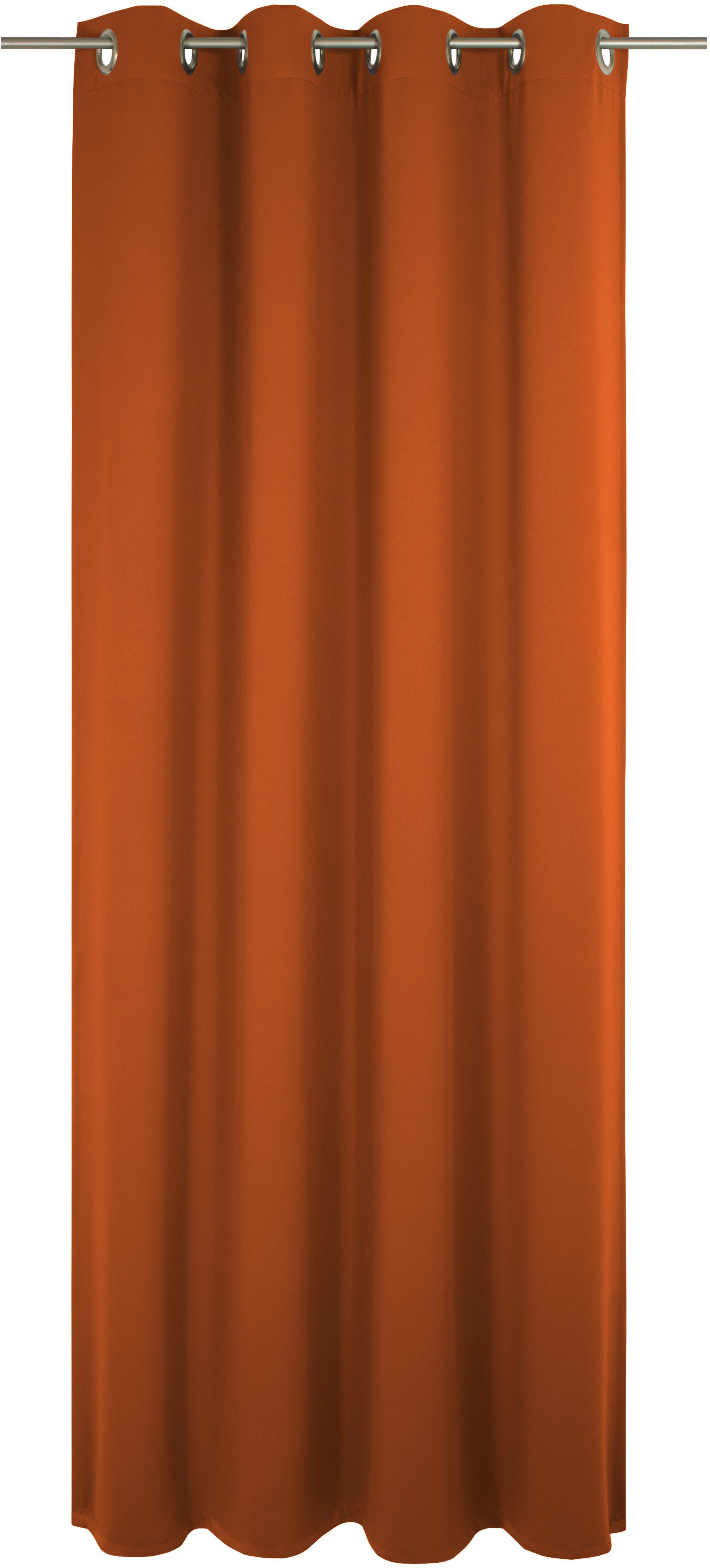 Vorhang WIRTH "Newbury", orange (terra), B:130cm H:255cm, Baumwolle, Polyester, Gardinen, nach Maß Image