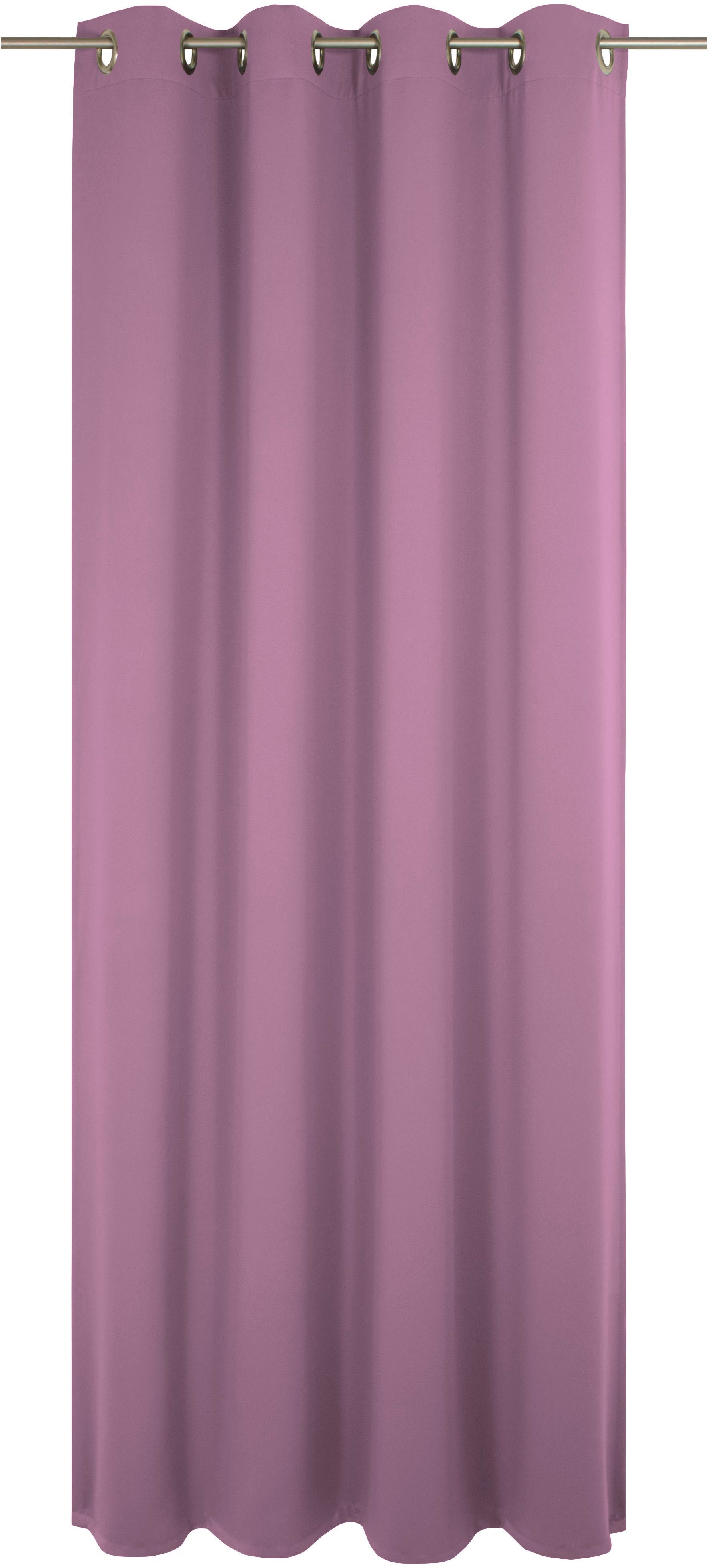 Vorhang WIRTH "Newbury", lila (flieder), B:130cm H:145cm, Baumwolle, Polyester, Gardinen, nach Maß Image