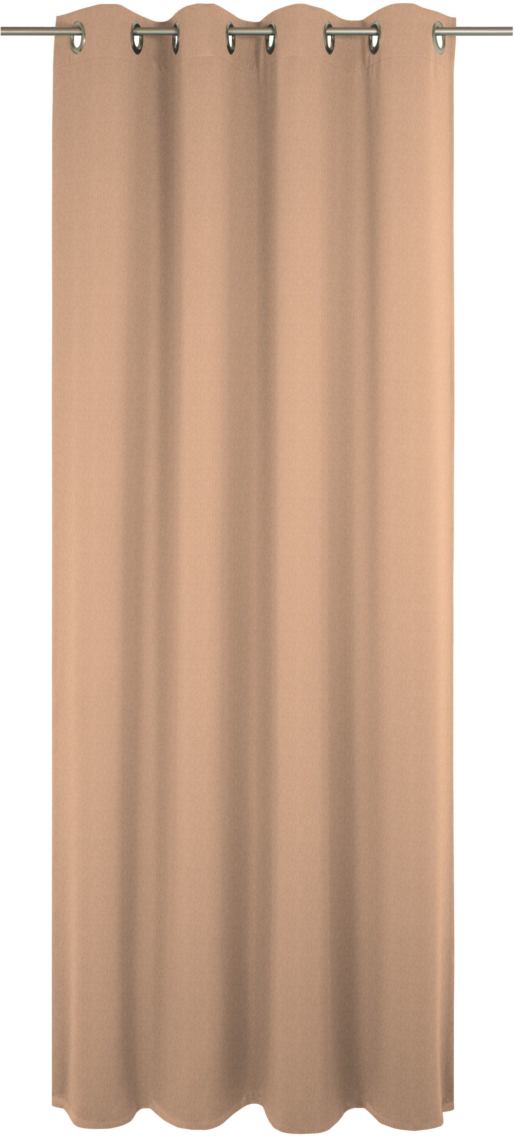 Vorhang WIRTH "Sunday", orange (terra), B:142cm H:295cm, Baumwolle, Polyester, Gardinen, nach Maß Image