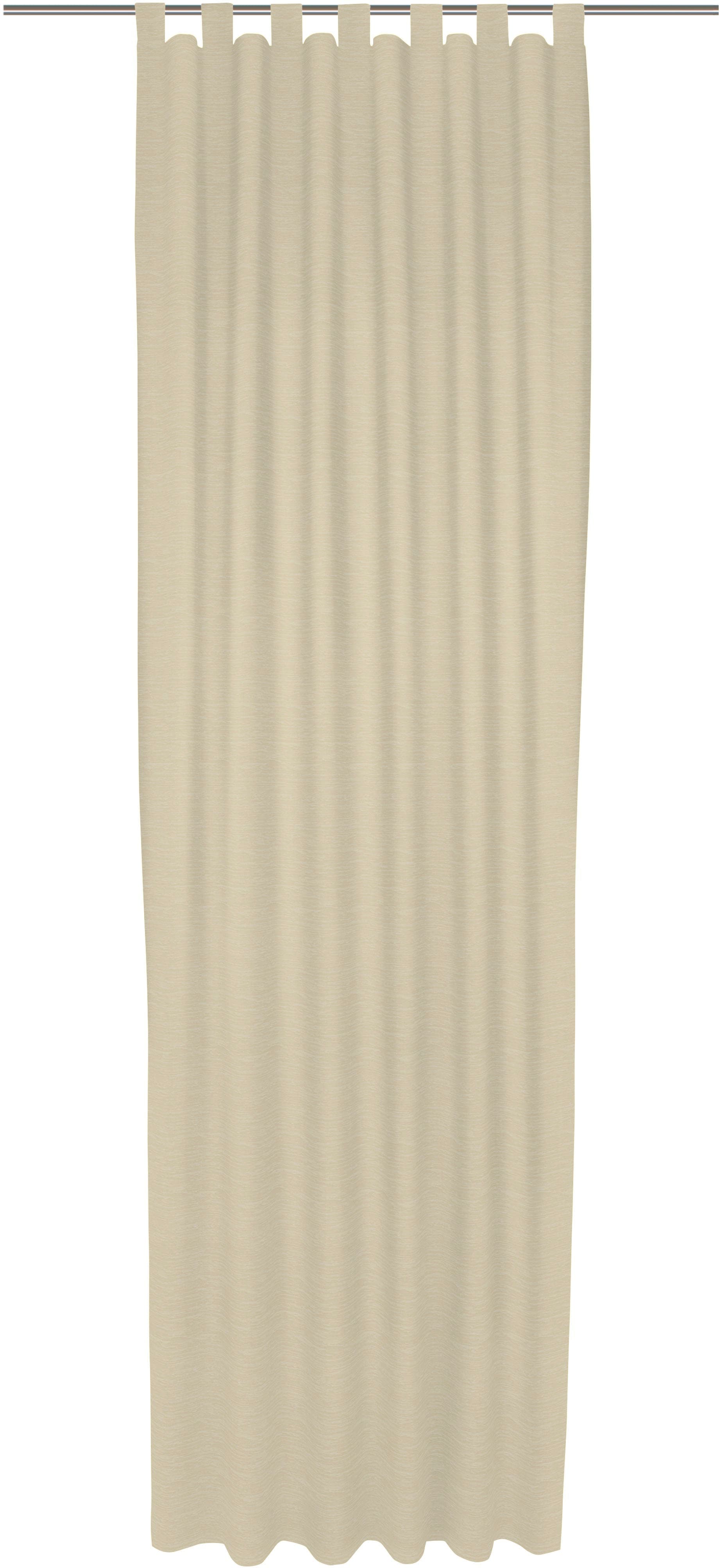 Vorhang WIRTH "Trondheim B", beige (natur), B:132cm H:345cm, Polyacryl, Gardinen, nach Maß Image