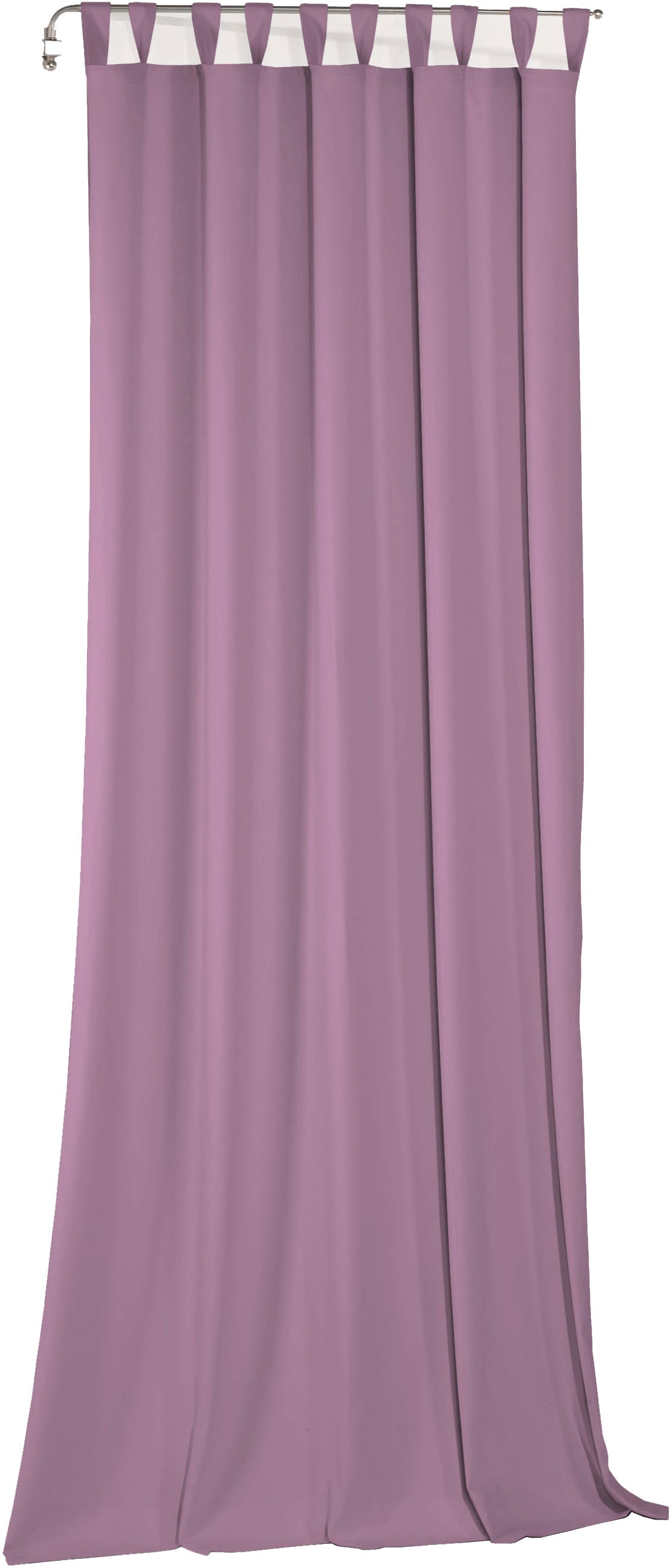 Vorhang WIRTH "Newbury", lila (flieder), B:130cm H:145cm, Baumwolle, Polyester, Gardinen, nach Maß Image