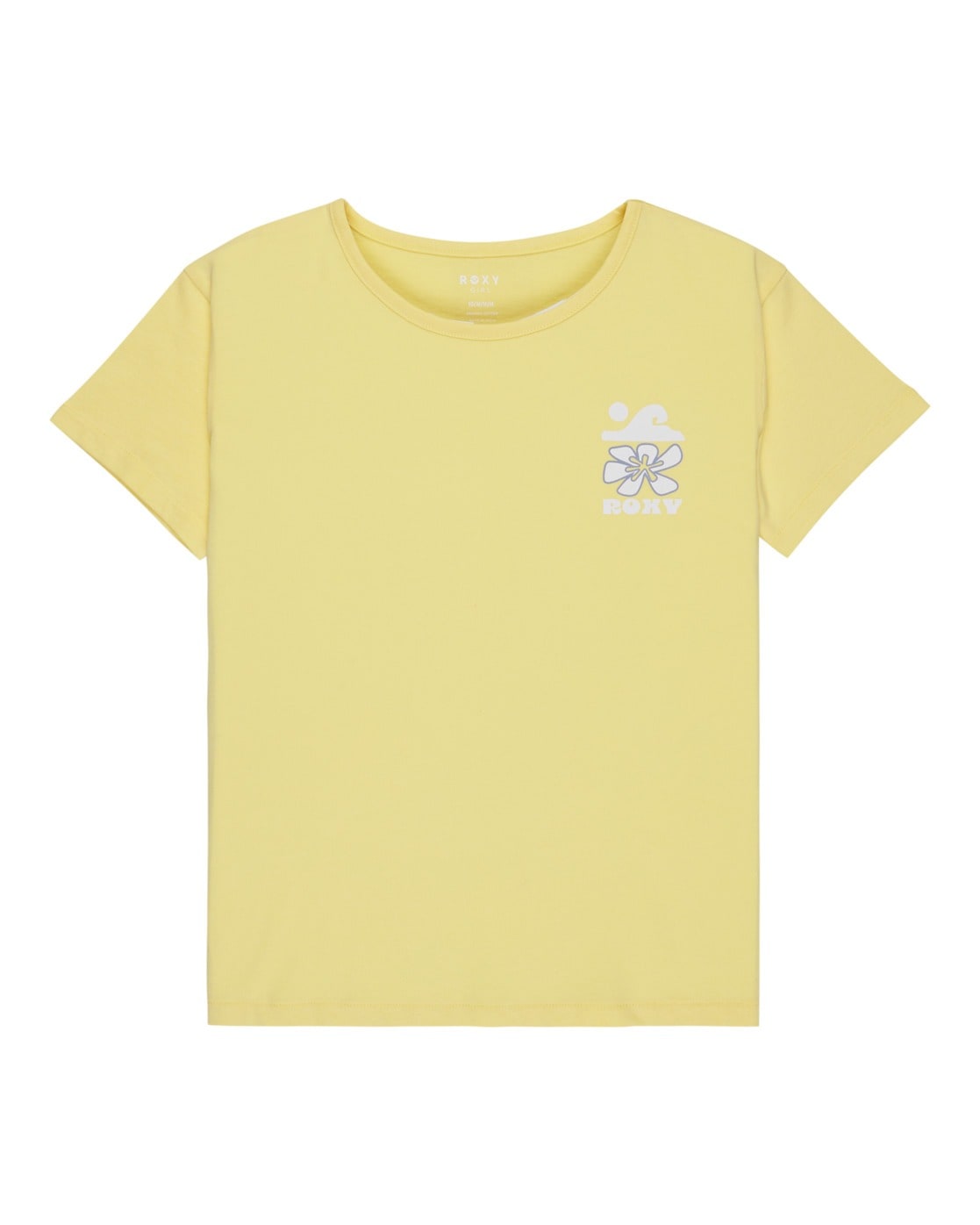 T-Shirt ROXY "Night", Kinder, Gr. 8(125-130cm), lemon drop, 100% Baumwolle, Shirts Image