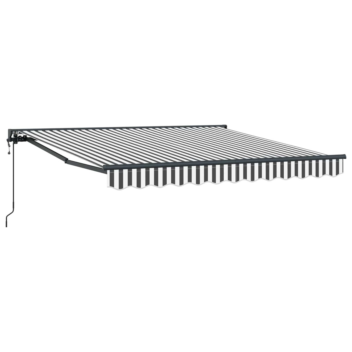 vidaXL Markisenrahmen Anthrazit und Weiß 300 x 250 cm Image