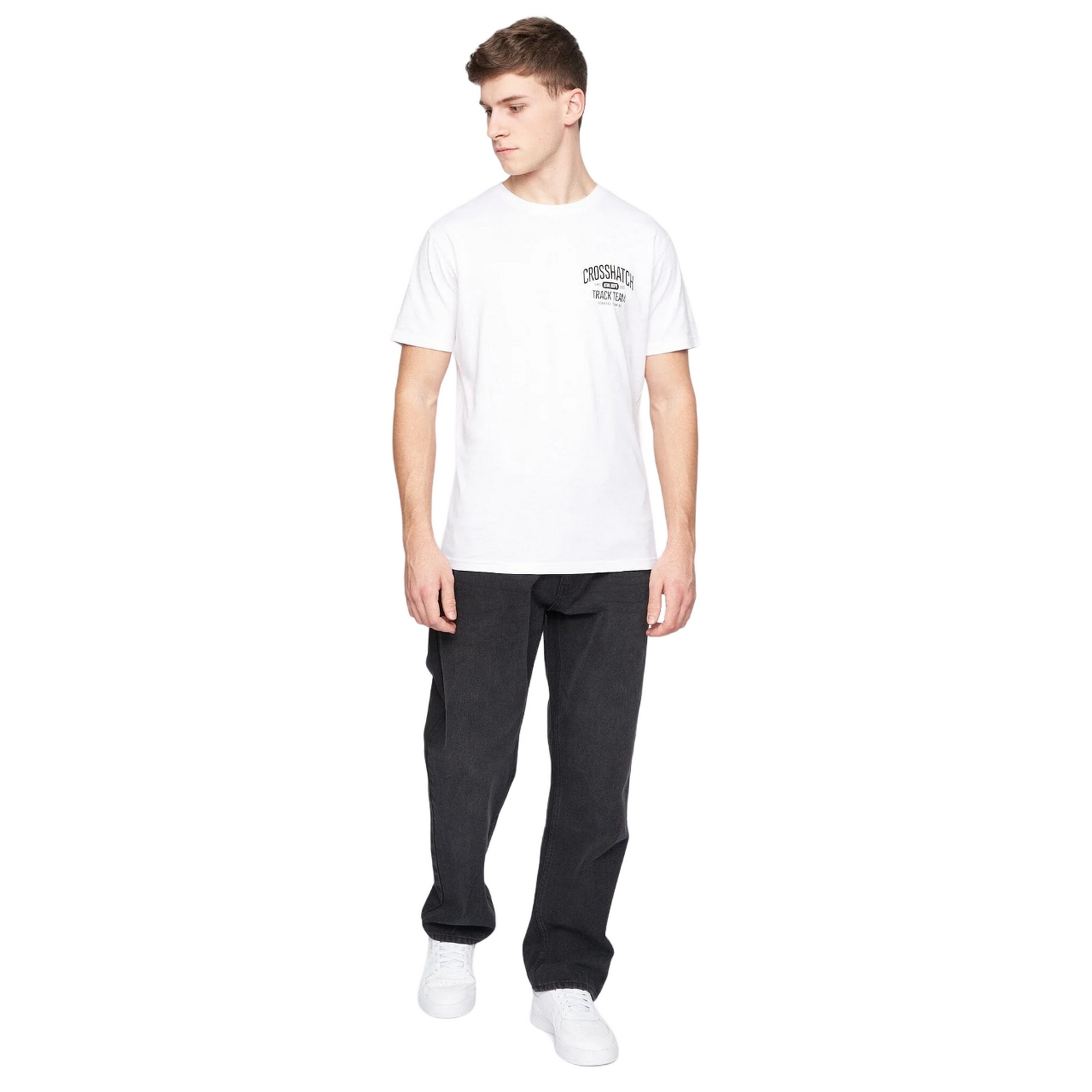 Crosshatch - "Tillman" Jeans für Herren (Schwarz) Image