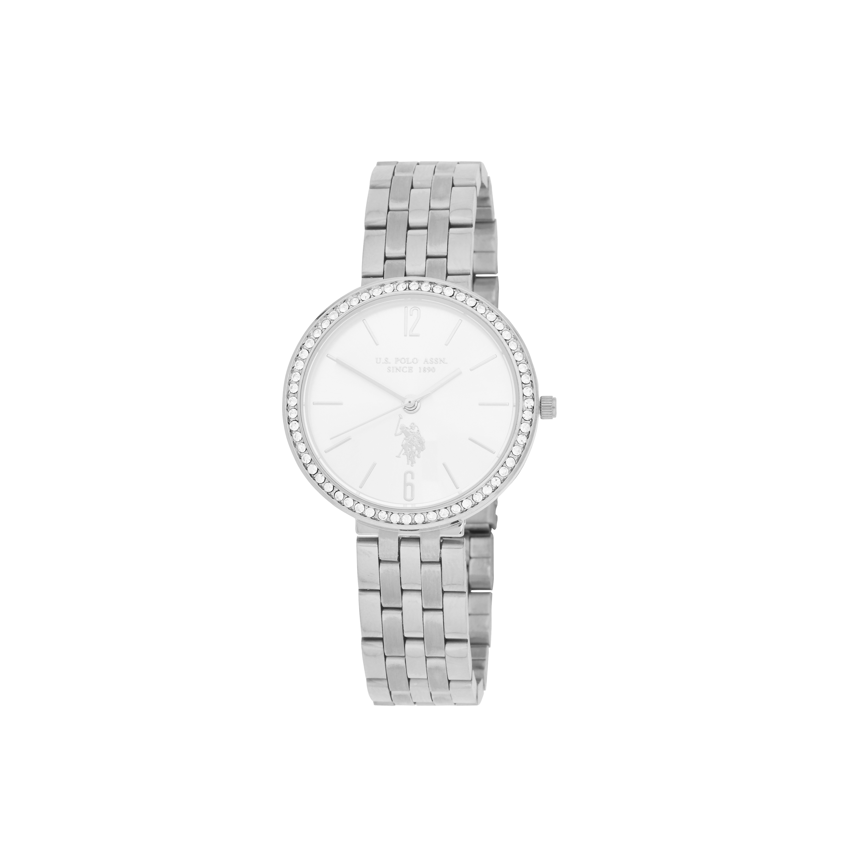 U.S. Polo Assn. Uhr Rose Damenarmbanduhr Image