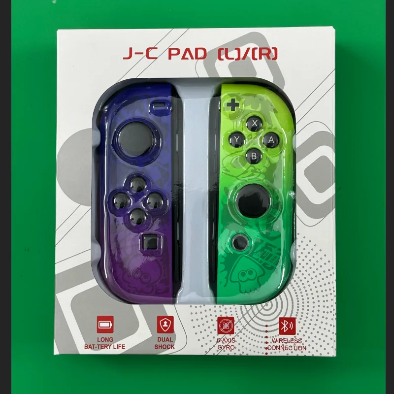 Joy Con contrôle de commutateur sans fil avec manette de jeu à double Vibration pour accessoires de consoles de jeux vidéo