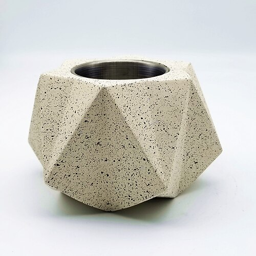 Feuerstelle, Terrassenbalkon-Feuerstelle mit Feuerlöscher Image