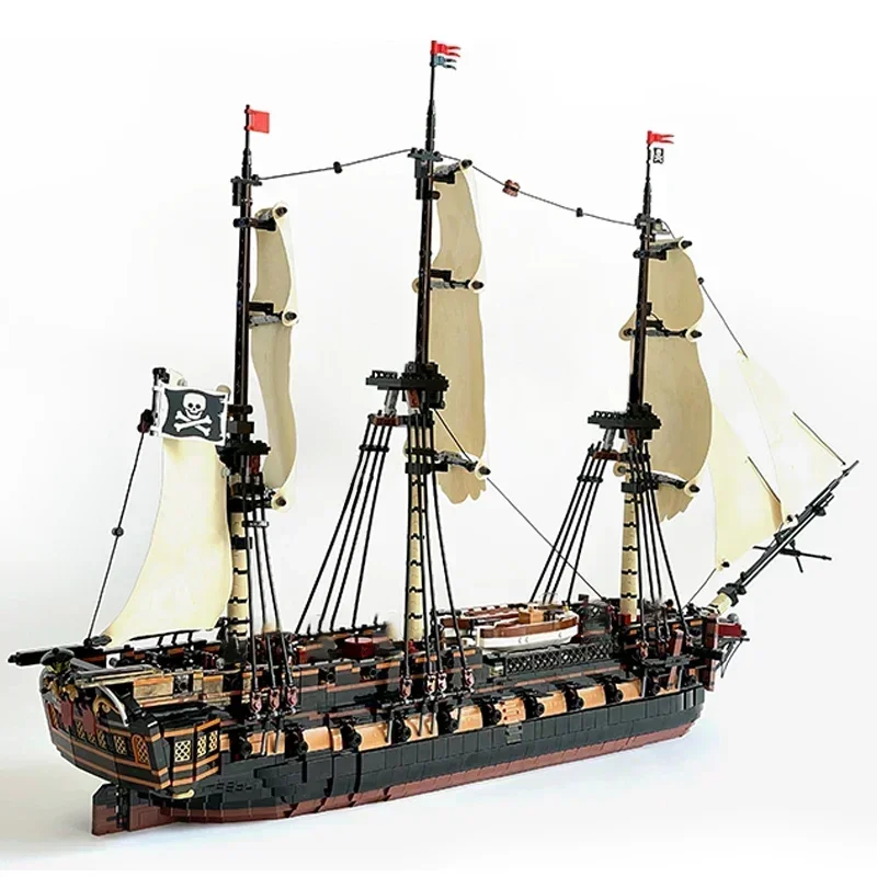 Moc Bausteine Militär Modell Supernaut Schwere Fregatte Technische Ziegel DIY Montage Bau Spielzeug Für Kinder Urlaub Geschenk Image
