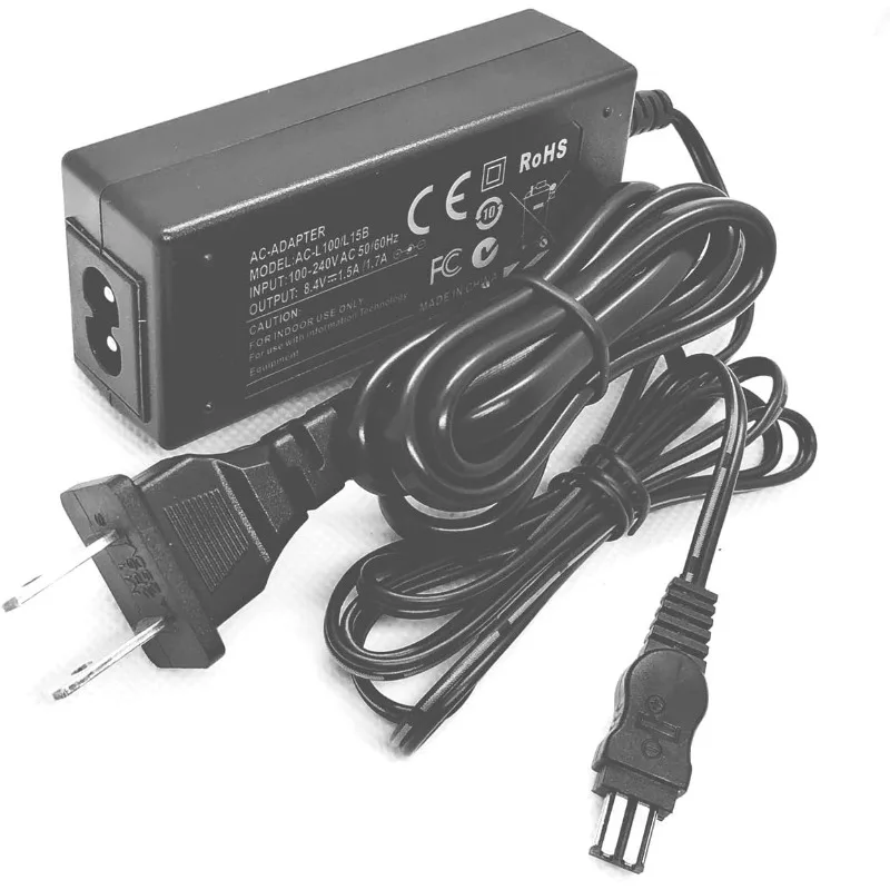 AC Power Adapter Charger for Sony DCR-TRV17, DCR-TRV17E, DCR-TRV18, DCR-TRV18E, DCR-TRV19, DCR-TRV19E MiniDV Handycam Camcorder