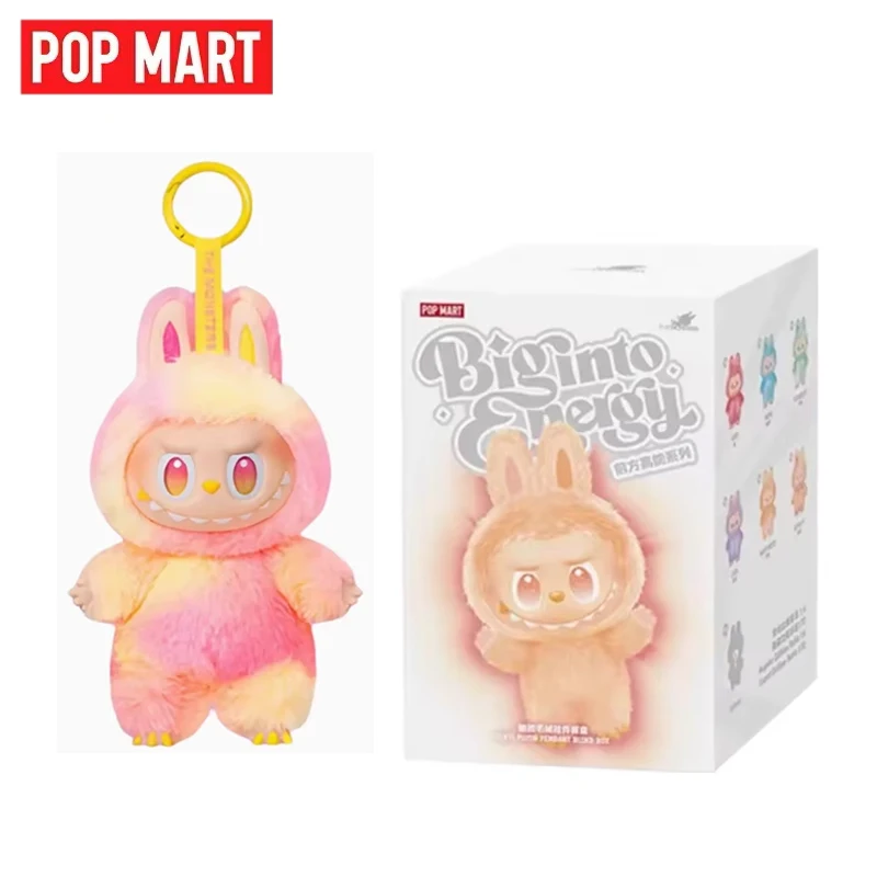POP MART 100 % Originalausgabe LABUBU 3.0 Big into Energy Series Vinyl Plüsch Blind Box Guess Bag Mystery Box Spielzeug Puppe Geschenk