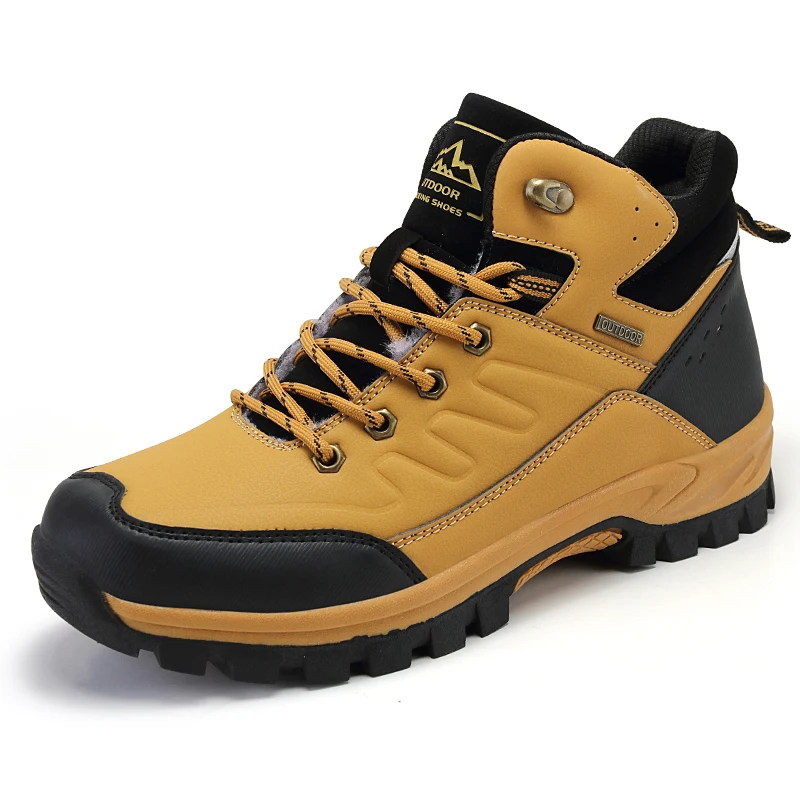 Männer Wanderschuhe Outdoor Lace-up Anti-rutsch Verschleiß-beständig Stiefeletten Männer High-top Stiefel Männer atmungsaktive Casual Sport Schuhe Männer