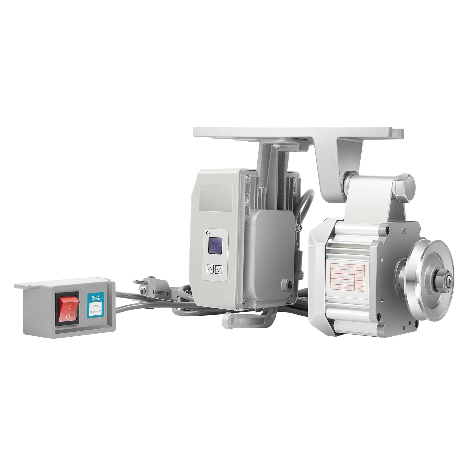 550 W 200–4500 U/min bürstenloser Motor Nähmaschinenmotor für industrielle Nähmaschinen, stummgeschaltete energiesparende Motormaschinen Image