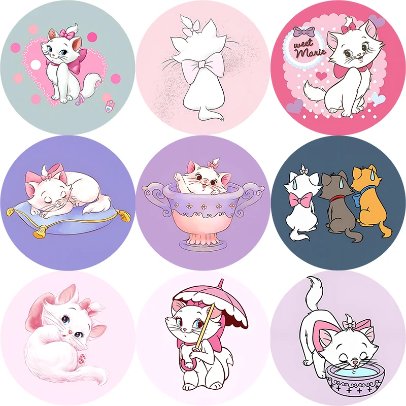 Phone Holder Stand Phones Grip Disney Marie Cat Mobile Phone Accessories Soporte Movil For iPhone 16 12 13 Pro Max