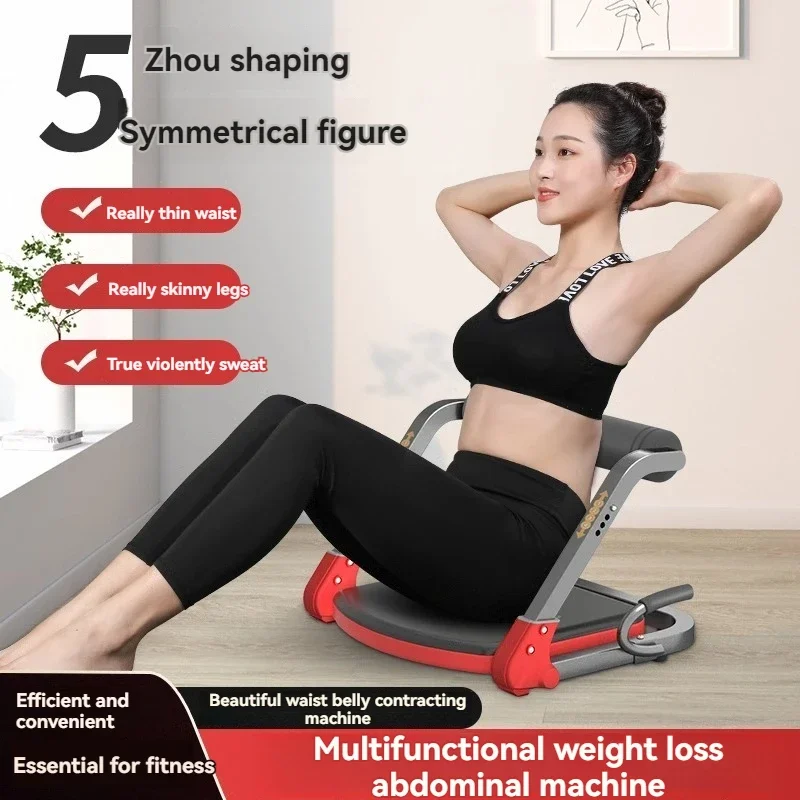 Sit-ups, faule Bauchmaschine, Heim-Bauch-Curling-Assistent, Training der Bauchmuskeln, um den Bauch abzuhängen Image