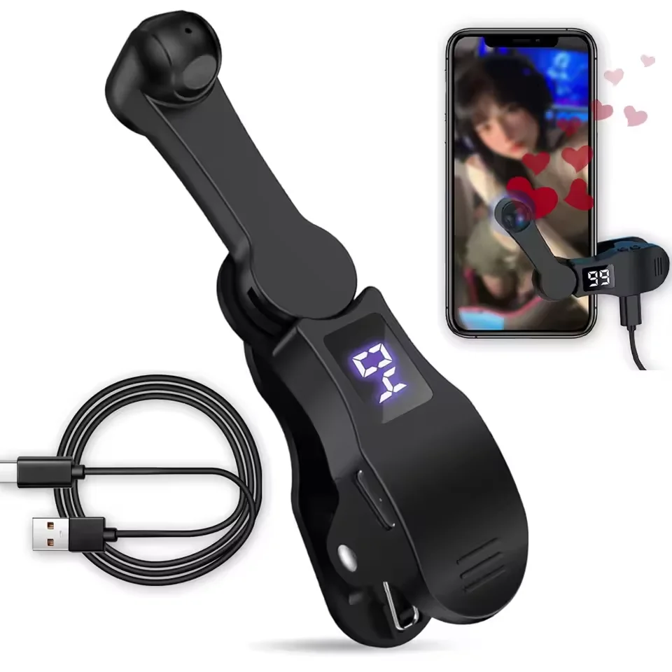 Auto Screen Clicker for Smart Phone Apps Video Live Streaming Gadget USB Simulator Smartphone Game Screen Touch Tripods Tapper