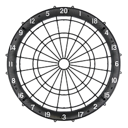 Kings Dart Dart-Spider für Smart-Dartboard "Dartworld C1" Image