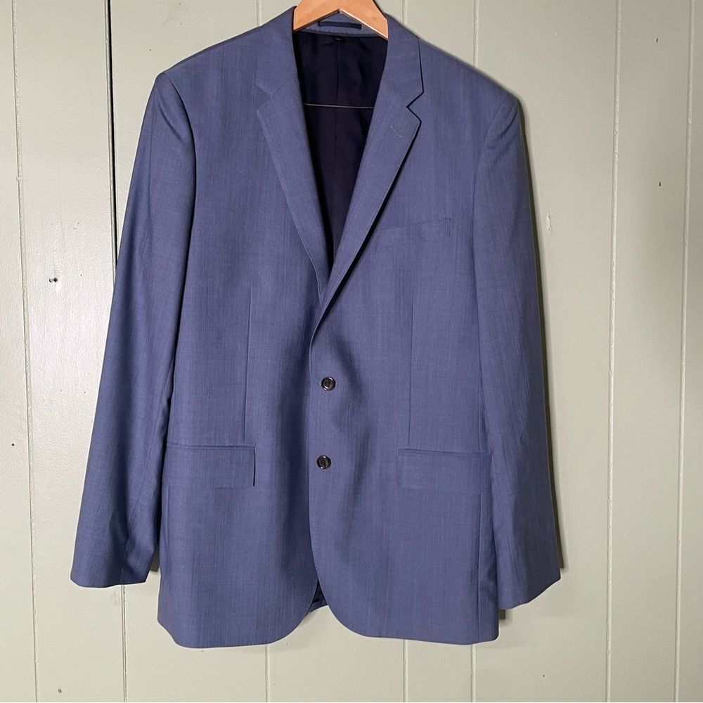 J. Crew Suits & Blazers | J Crew Ludlow Blazer Sport Coat Men’s Blazer 44l Blue American Woolens 2 Btn | Color: Blue | Size: 44l