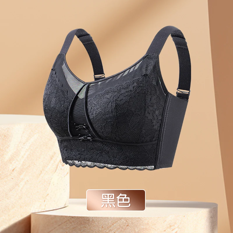 Sexy kabelloser Minimizer-BH, große Büste, vollständige Abdeckung, Anti-Durchhängen, nahtlos, Sommer-Komfort-T-Shirt, trägerlos, Unterstützung 34–46/M-5XL