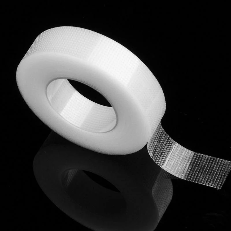 5 Stück Pfropfen falsches Wimpern band weißes medizinisches Klebeband durchlässig pe allergen chirurgisches Band Wund verletzungs pflege Image