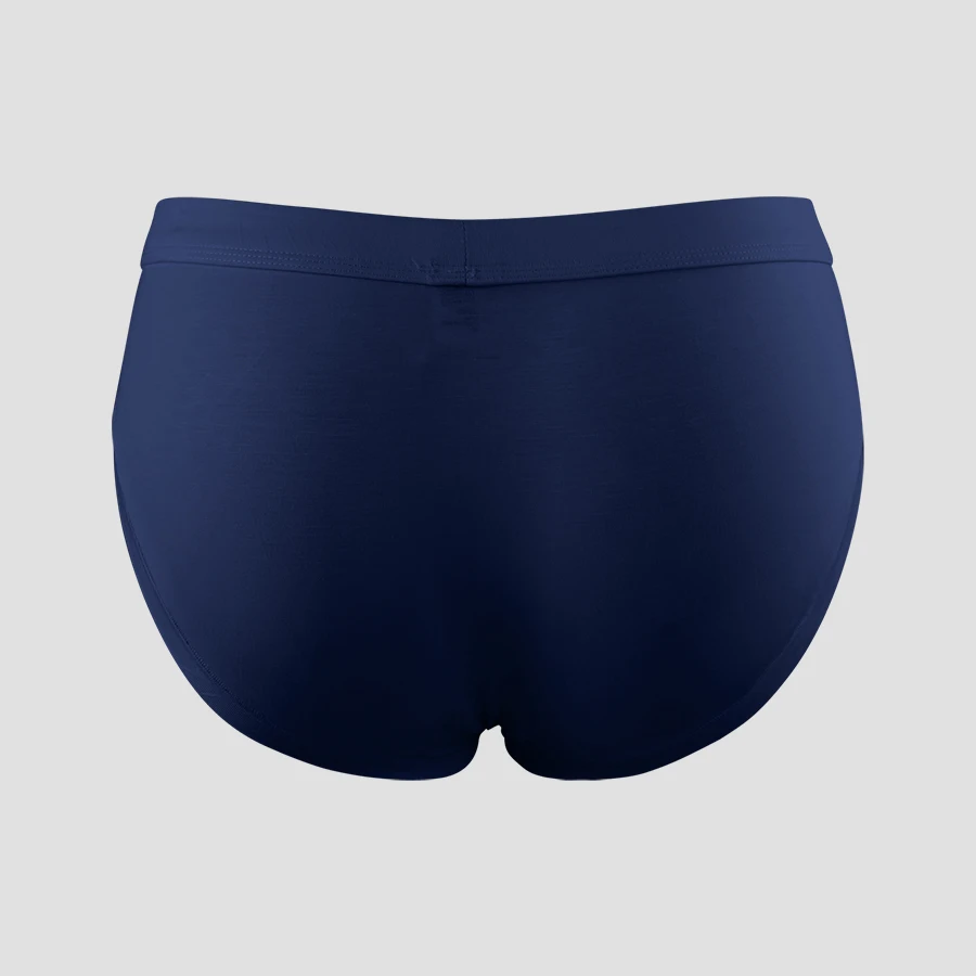 Herren-Slip, U-konvex, Modal-Slip, sensible, sportliche, schweißableitende, atmungsaktive Shorts mit mittlerer Taille für Herren Image