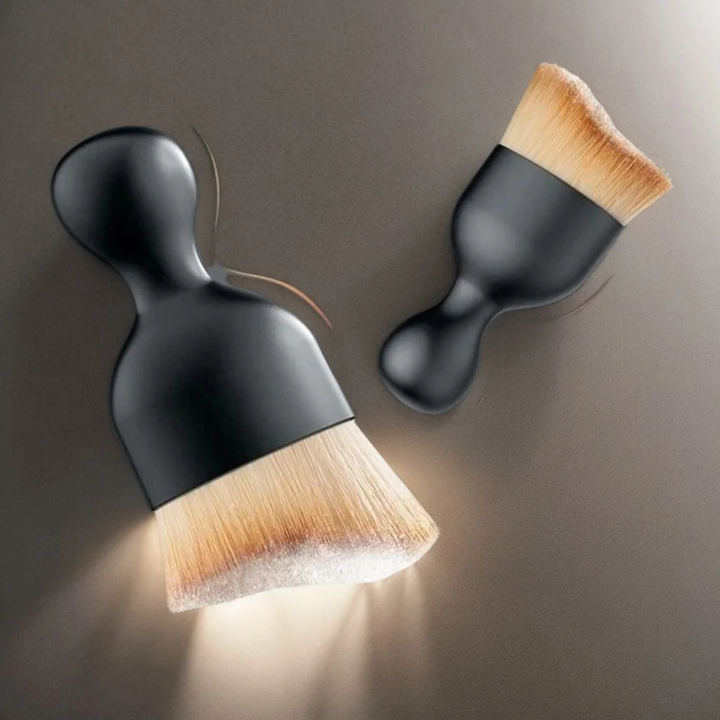 Auto-AC-Entlüftungs-Präzisionsreiniger mit flexibler, ummantelter Bürste und ergonomischem Griff Image