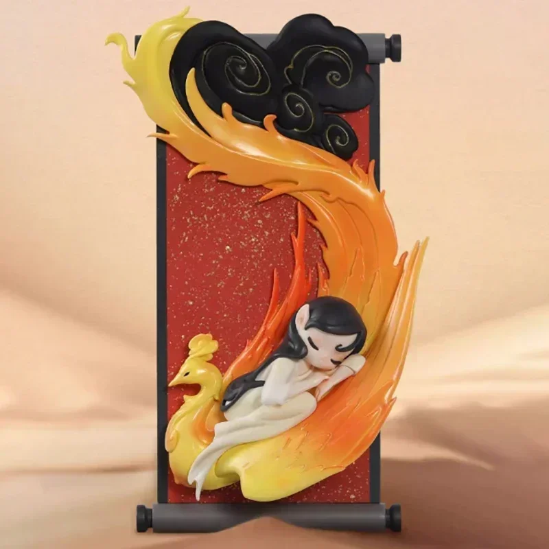 52 SPIELZEUG Schlaf Chinesische Serolle Serie Blind Zufällige Box Mystery Box Caixa Sorpresa Mädchen Anime Figuren Nette Modell Geburtstag Geschenk Image