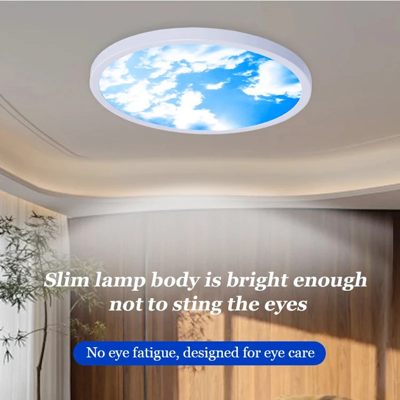 Plafonnier LED pour Chambre à Coucher, Lampe de Plafond, Lumière du Jour, Document de Température, Œil, 28W, 85-265V plafonnier luminaire suspension luminaire lustres salon luminaires plafonnier lampe