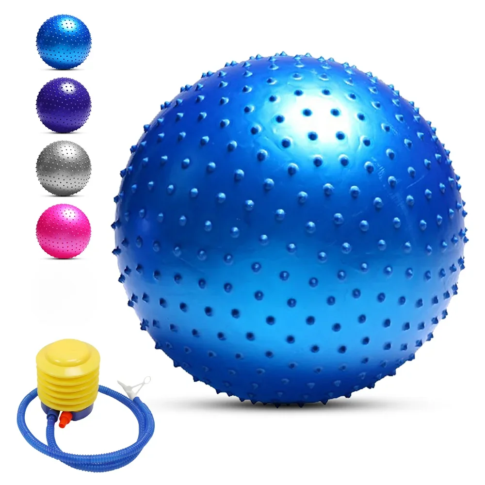 55CM 65CM 75CM PVC Yoga Massage Ball Verdickt Explosion-proof Big Dragon Ball Partikel Massage Yoga balance Ball Image