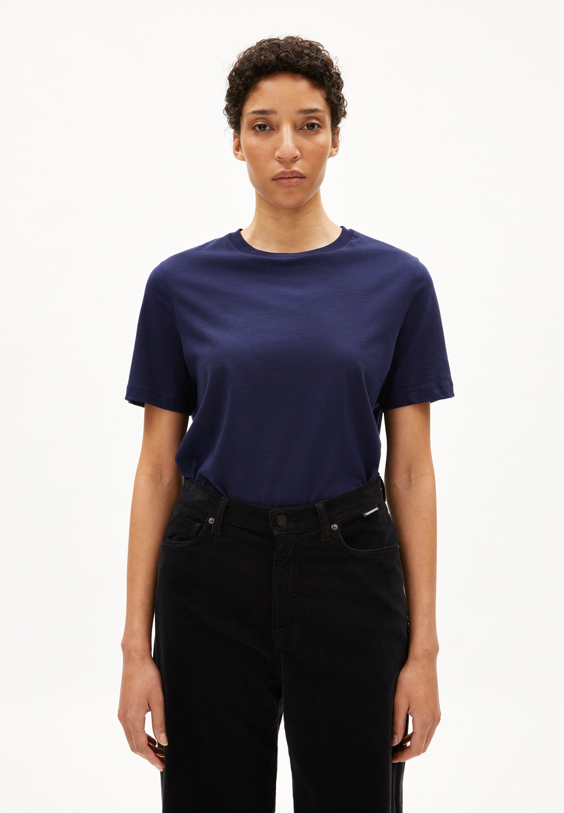 LUALAA | T-Shirt aus Bio-Baumwolle - blau (S) Image