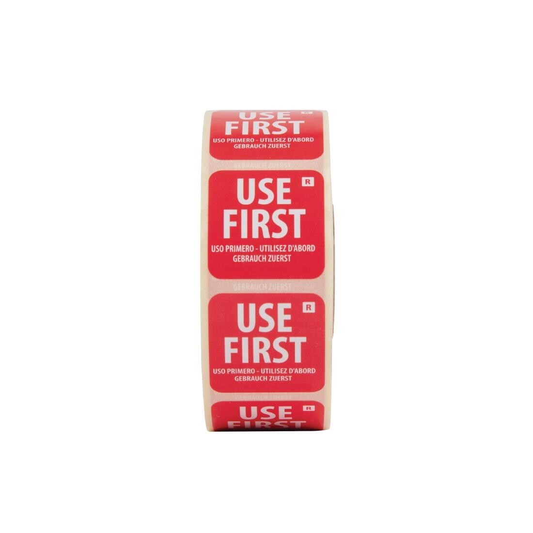 Hygiplas Etikett 25Mm Use First (1000 Stück) Image