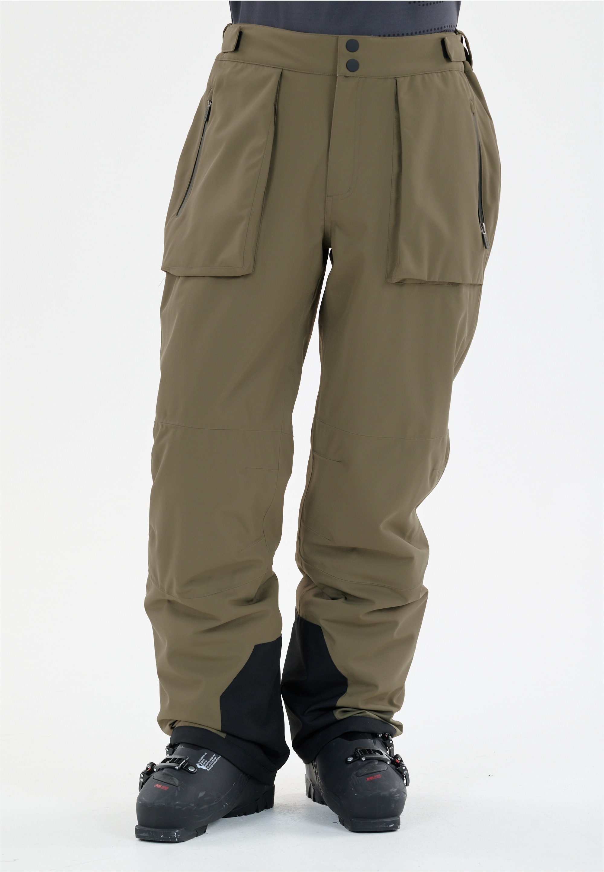 Skihose SLOPE "Killy", Herren, Gr. XXS, US-Größen, dunkelgrün, 100% Polyester, unifarben, lang, Hosen, aus wetterfestem und atmungsaktivem Material Image