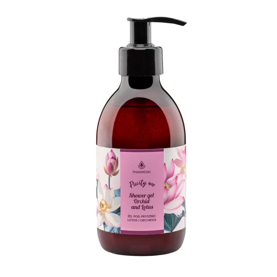 Pharmedis Fruity Me Gel doccia con fragranza di orchidea e fiore loto