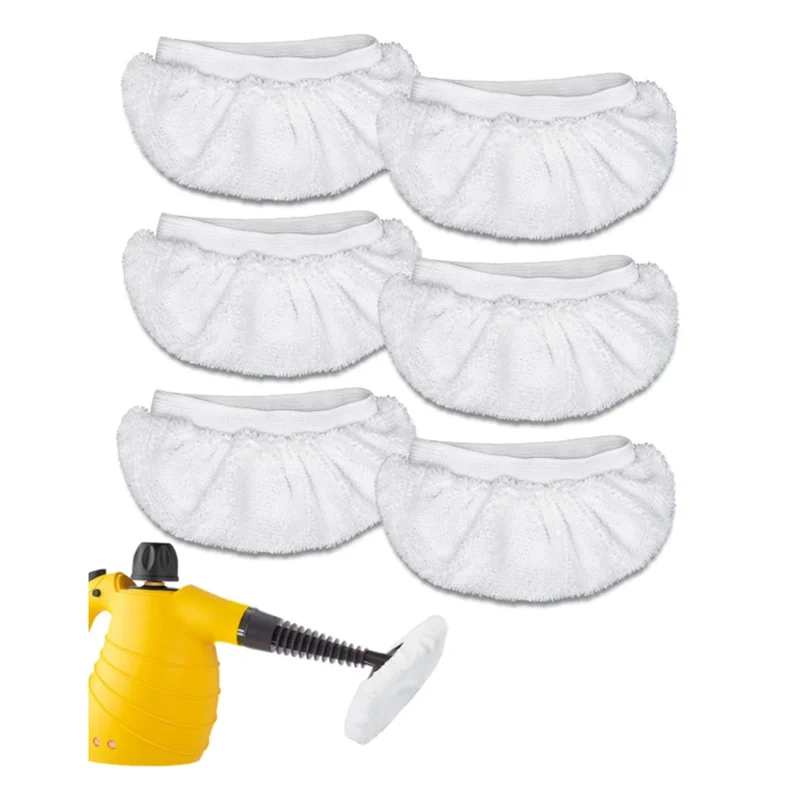 B83B-6 Stück Mikrofaser-Dampfmopp-Pads für Bissell Steam Shot, Comforday, Pursteam, Wagner Spraytech Dupray, ordentlicher Dampfreiniger Image