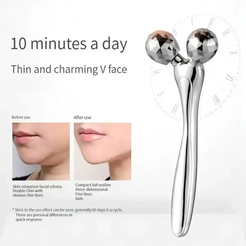 3D Y-förmiger Gesichtsmassageroller 360° ° Rotierende Facelifting Straffende Gesicht Abnehmen Entferner Gesichtsmassagegerät Hautpflege Werkzeug
