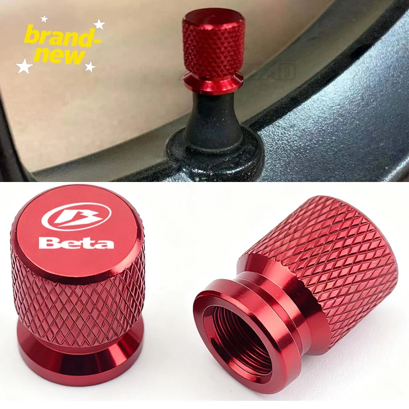 Für Beta Evo 250 300 80 Junior Senior RR 125 200 350 390 430 450 480 2T SM 4T LC Enduro Motorrad CNC Aluminium Reifen Ventilkappen Image