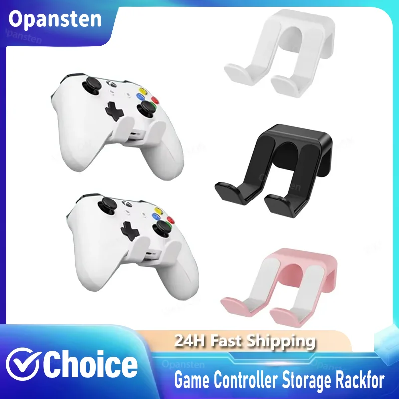 An der Wand montierte Game-Controller-Halterung, Halterungsbasis, kein Stanzen erforderlich, Controller-Aufbewahrungsregal für Nintendo Switch Pro, Sony, Xbox