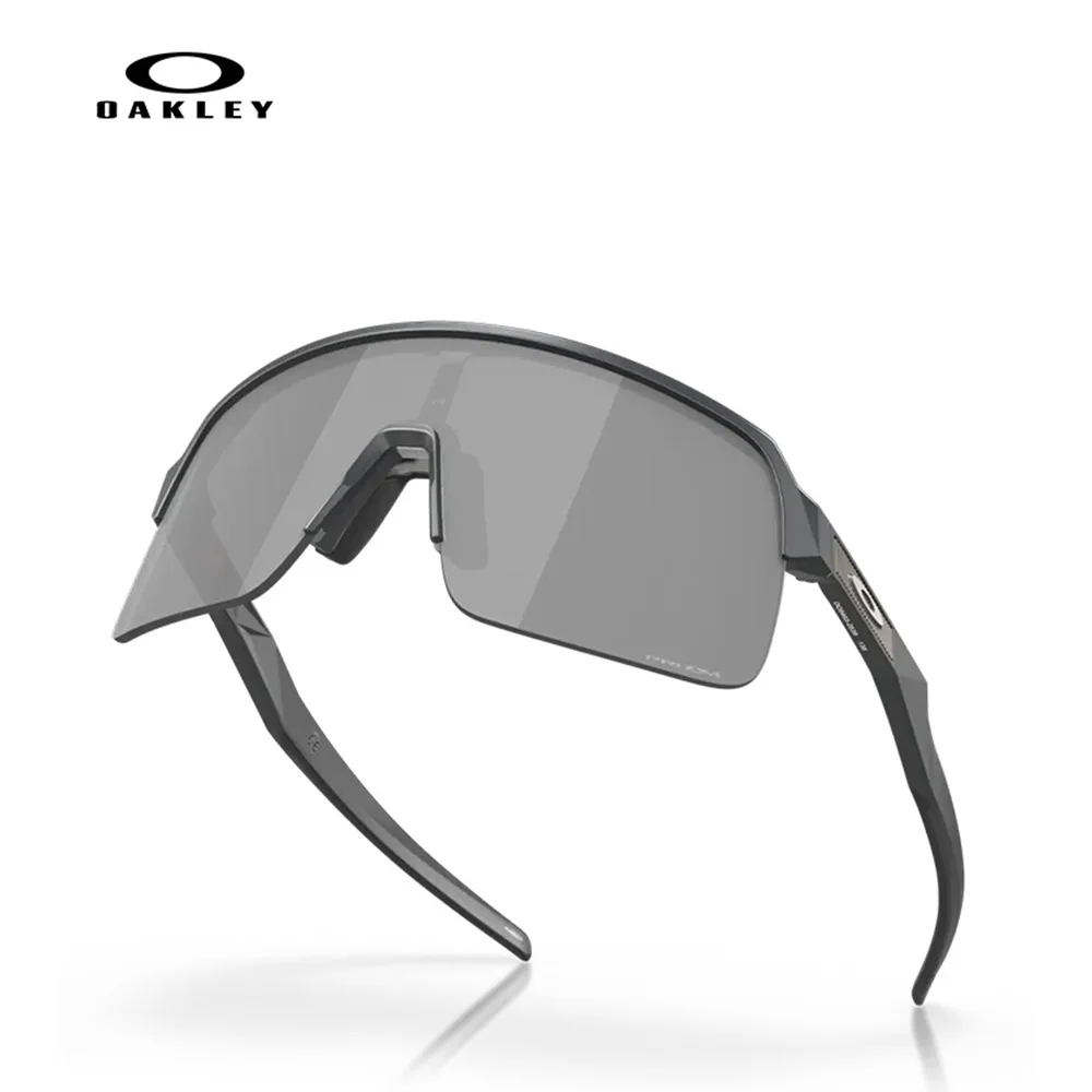 Oakley Sutro Lite Fahrrad-Sonnenbrille, Retro-Sport-Sonnenbrille zum Laufen und Reiten mit UV-Schutz, Modell 9463A Image