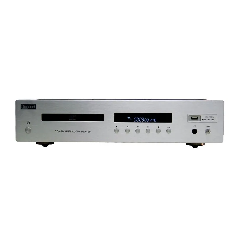 Dugood Vollsymmetrischer CD-490 HiFi-CD-Player WAV Verlustfreier Musik-Player Audio-Decoder PCM1789 AK4490 Decodierungschip Image