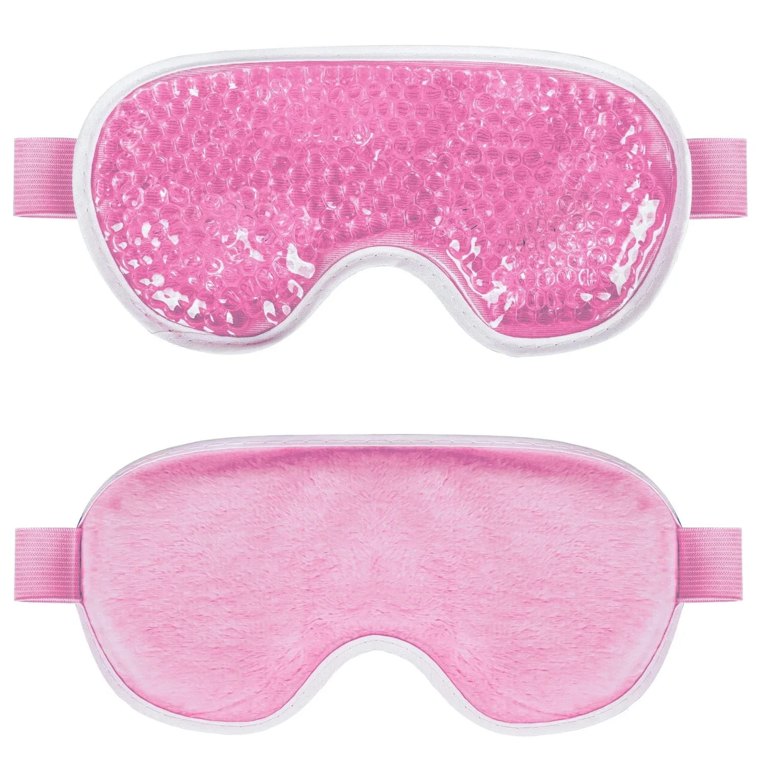 Neue Gel-Augenmaske, heiße und kalte Kompresse, Eiskompresse, kalte Kompresse, kühlende Schönheit, Augenmaske, Plüsch-Eisbeutel, Schlafmaske Image