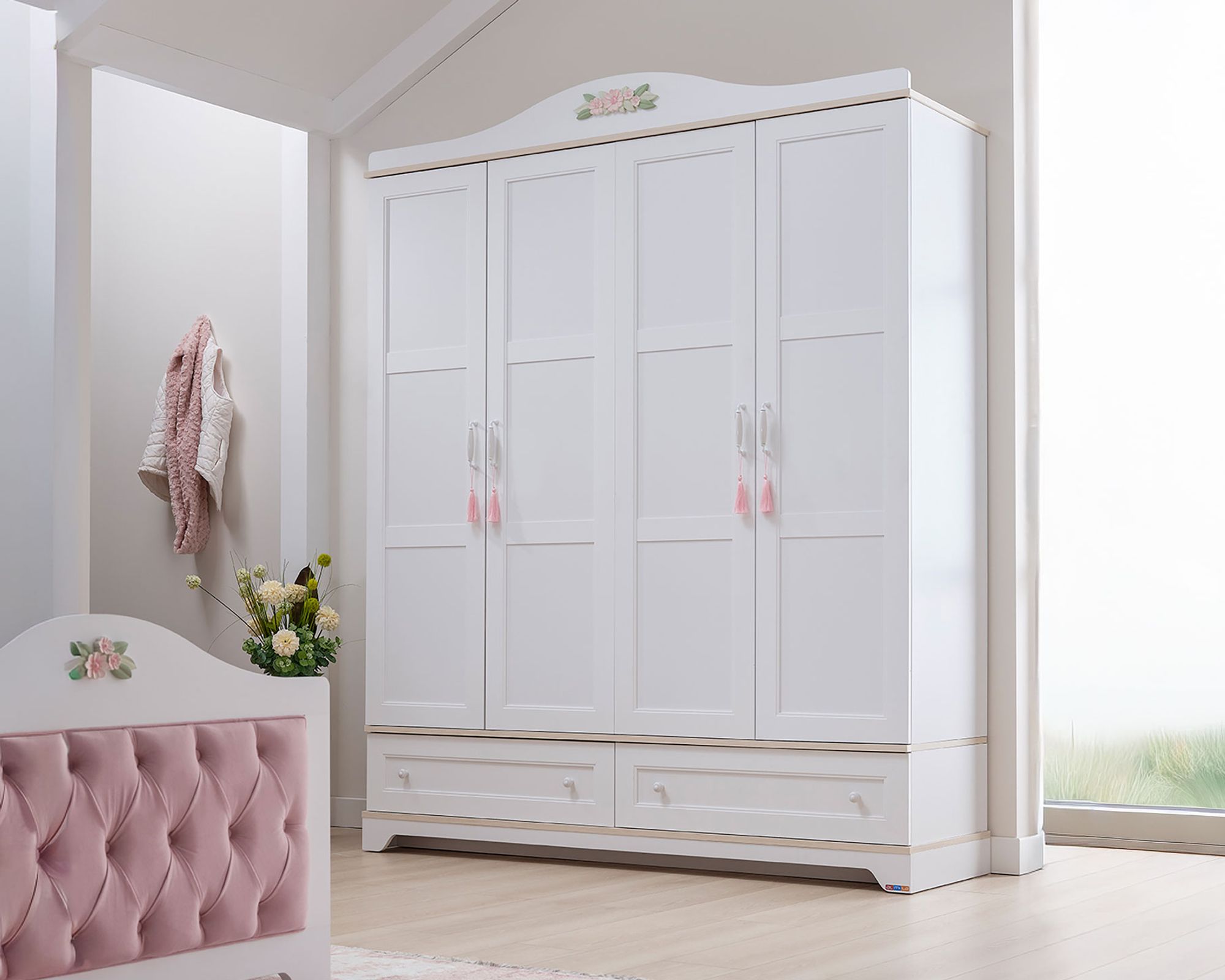 INFANSKIDS »Bianca« Kleiderschrank 4-türig Image