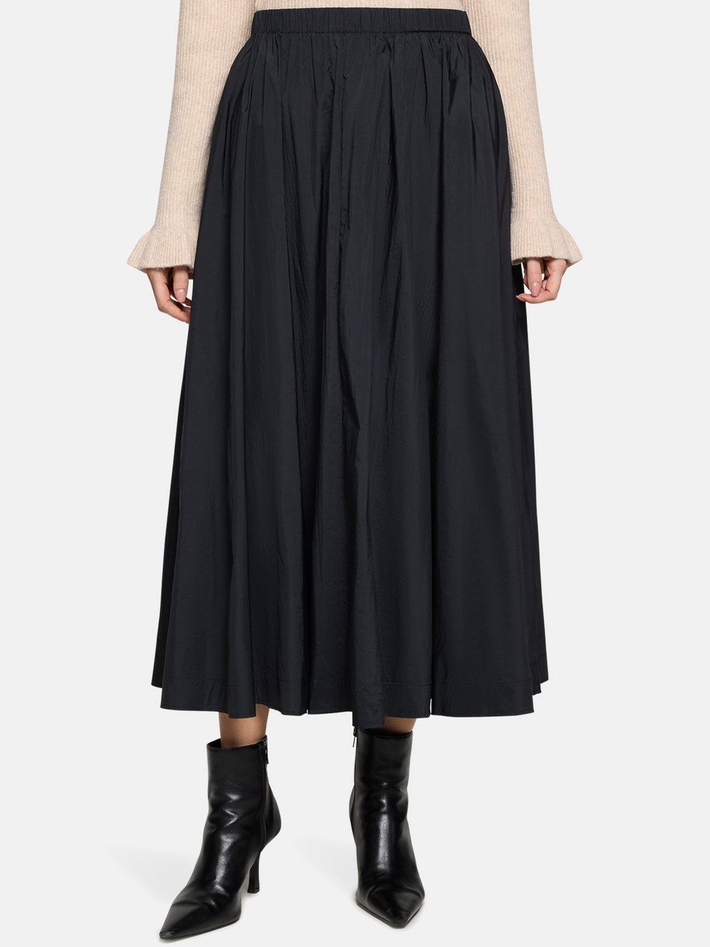 Cartoon A-Linien-Rock Damen schwarz, 36 Image