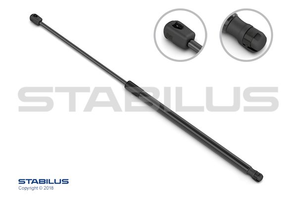 STABILUS Gasfeder, Koffer-/Laderaum // LIFT-O-MAT® 445N für VAUXHALL OPEL 39169064 13485204 39115292 717040 Image