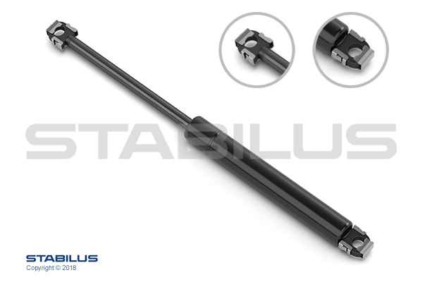 STABILUS Gasfeder, Verdeck // LIFT-O-MAT® 2577BD links 400N für MERCEDES-BENZ A1297500036 1297500036 Image