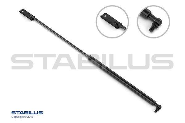 STABILUS Gasfeder, Koffer-/Laderaum // LIFT-O-MAT® 190N für SUZUKI SUBARU 8180060810 8180060820 8180062840 735171 Image