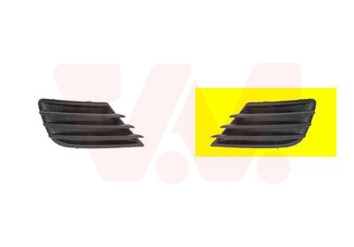 VAN WEZEL Lüftungsgitter, Stoßfänger vorne links für CITROËN/PEUGEOT 7452ZW 4033591 Image