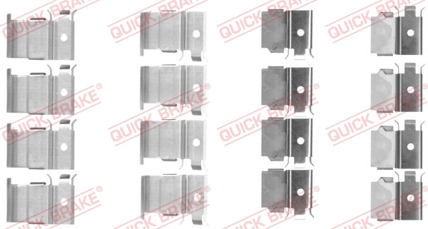 QUICK BRAKE Zubehörsatz, Scheibenbremsbelag Universal 109-1799 Image