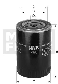 MANN-FILTER w13744 136mm Image
