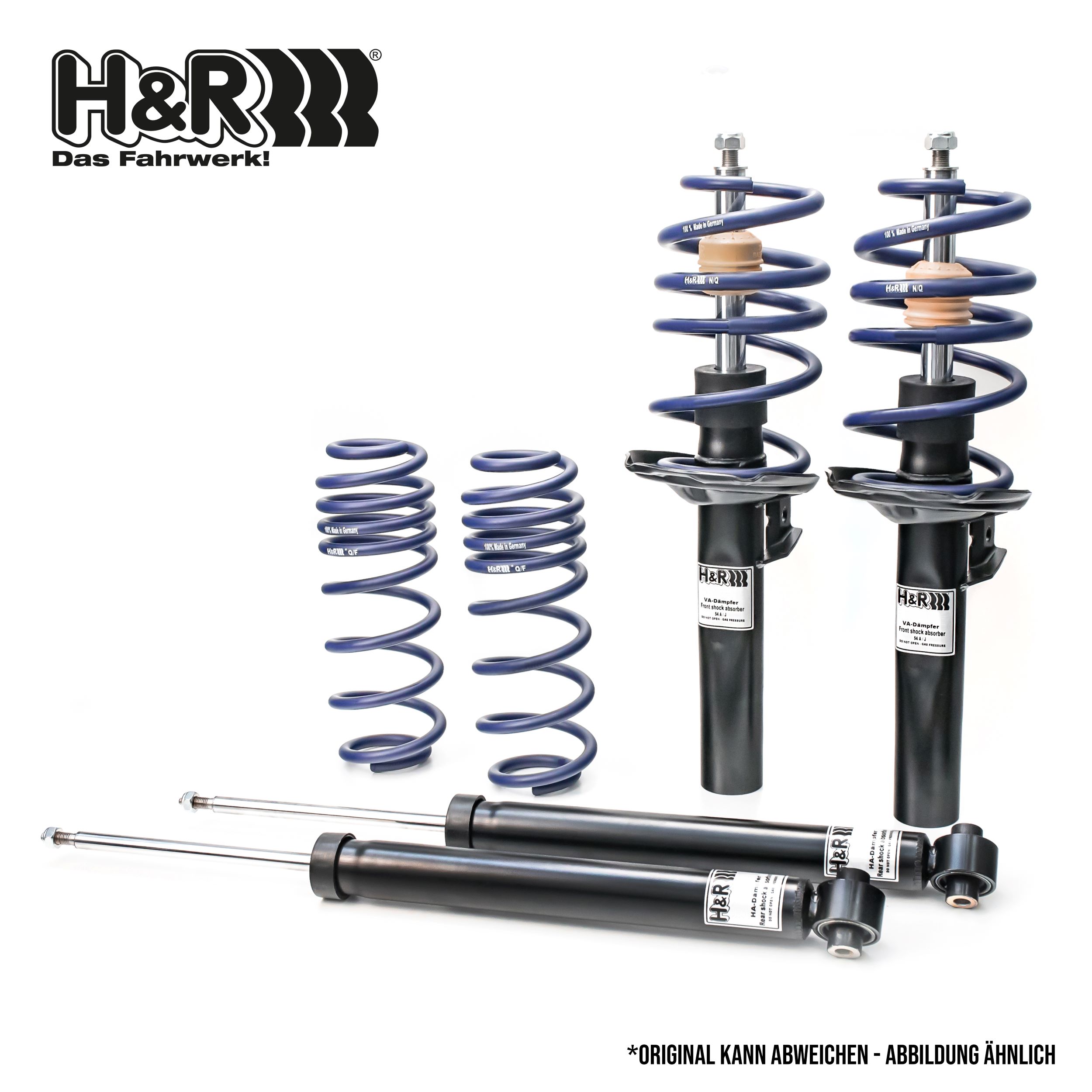 H&R Fahrwerkssatz, Federn/Dämpfer Cup-Kit Sportfahrwerke/Cup-Kit Sport-Suspensions für SEAT 31036-1 Image