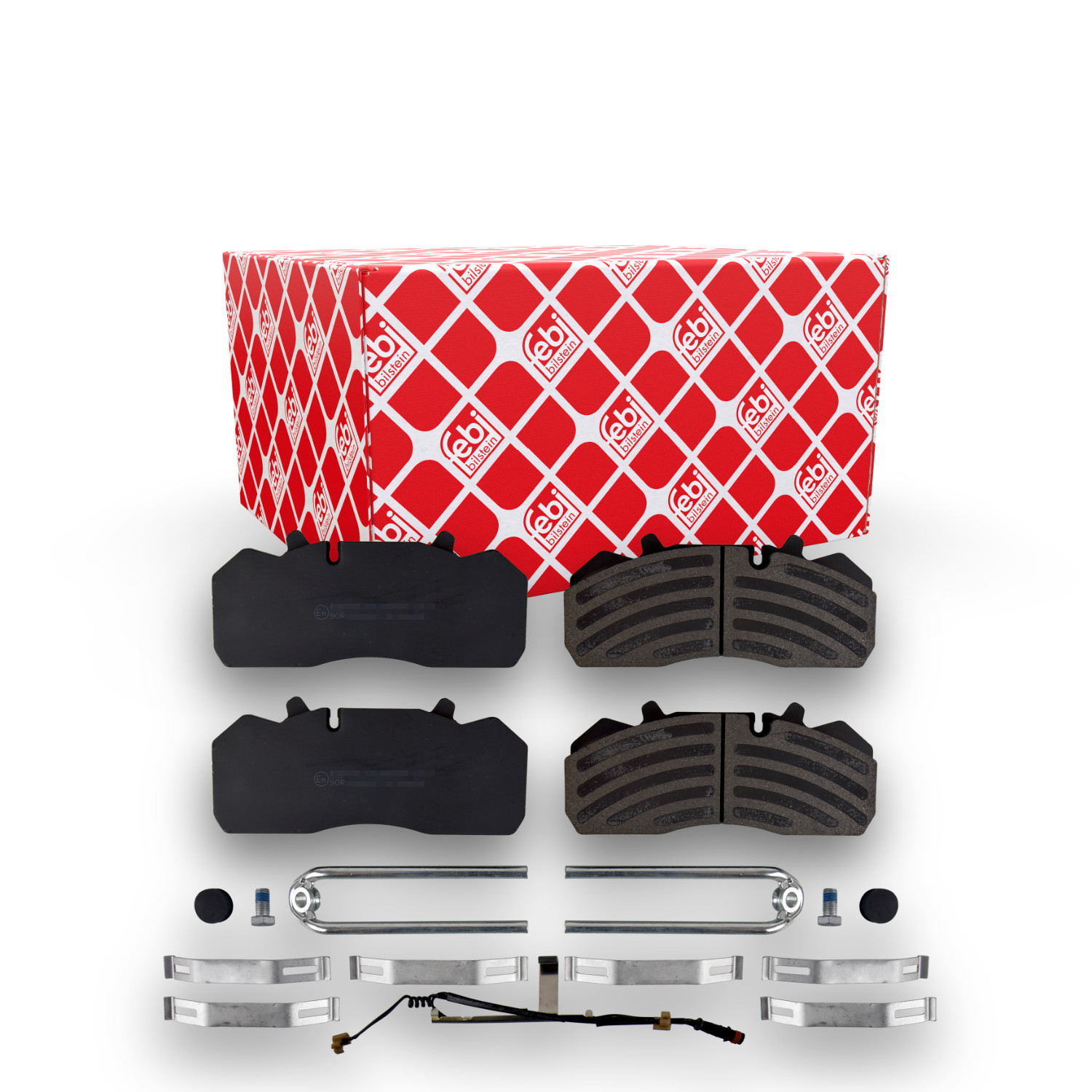 FEBI BILSTEIN Bremsbelagsatz, Scheibenbremse Universal hinten rechts links für DAF 2012161 1628064 171243 Image