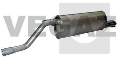 VEGAZ Endschalldämpfer Universal für OPEL 5852684 OS-677 Image